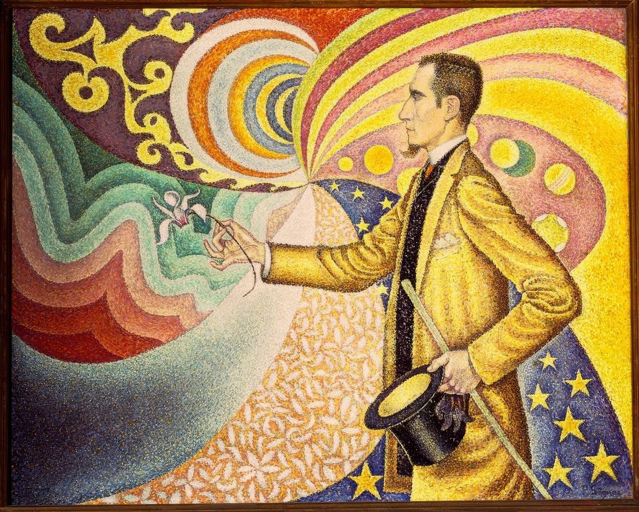 Felix Feneon portréja alkotó: Paul Signac