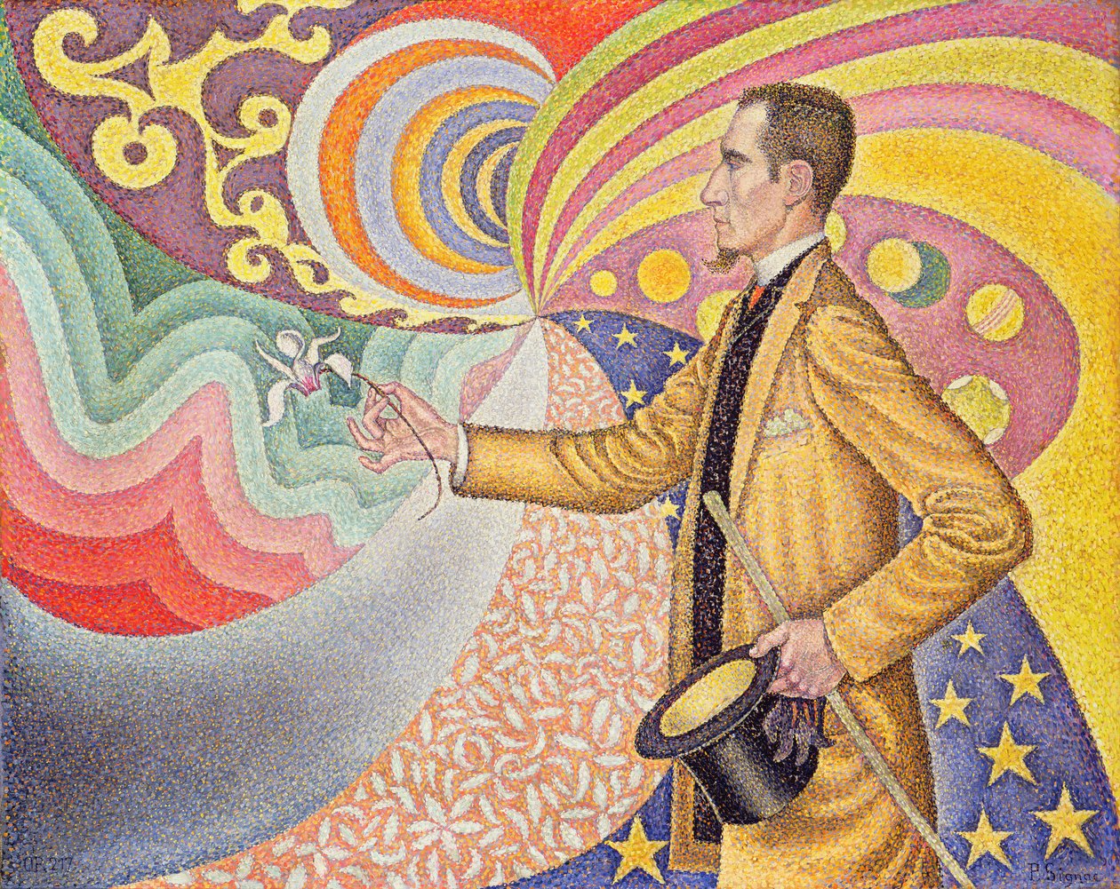 M. Félix Fénéon portréja, 1890 alkotó: Paul Signac