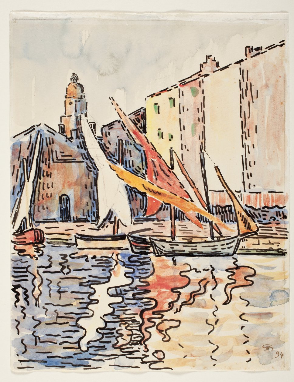 Saint-Tropez: esti napfény alkotó: Paul Signac