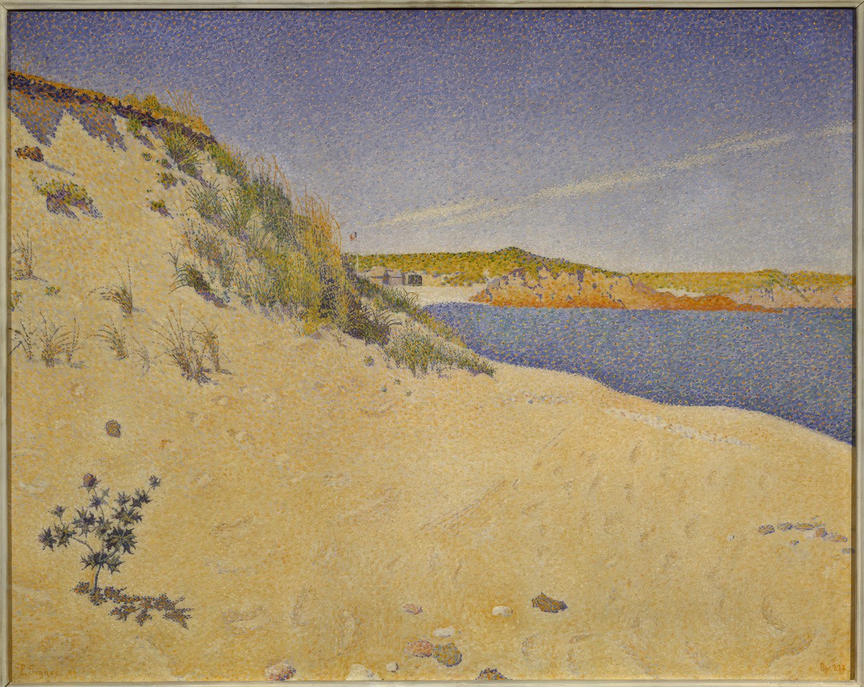 Homokos part alkotó: Paul Signac