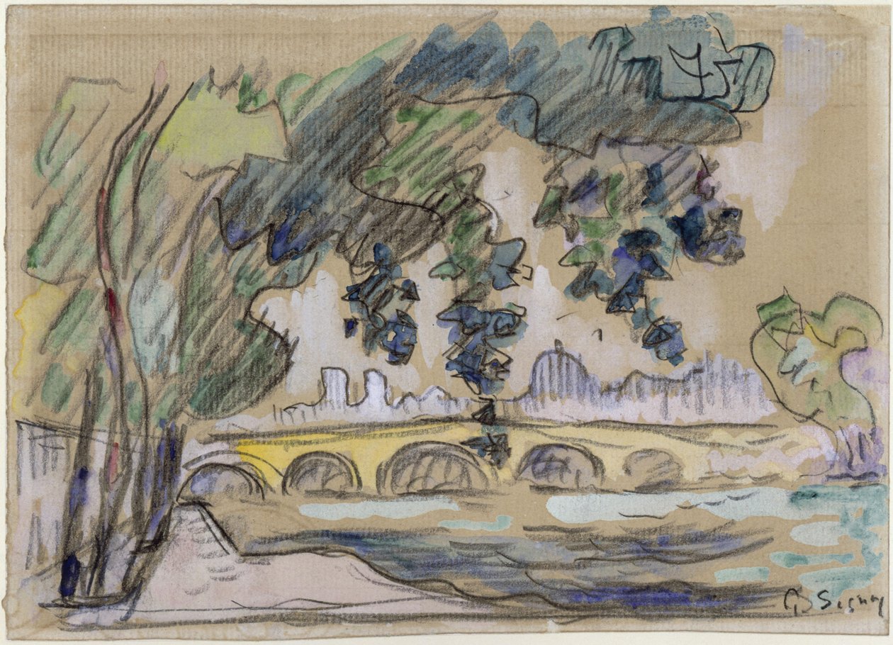 Szajna-hidak alkotó: Paul Signac