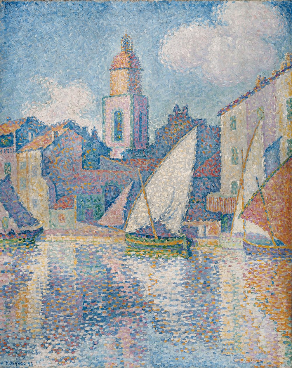 Saint Tropez tornya alkotó: Paul Signac