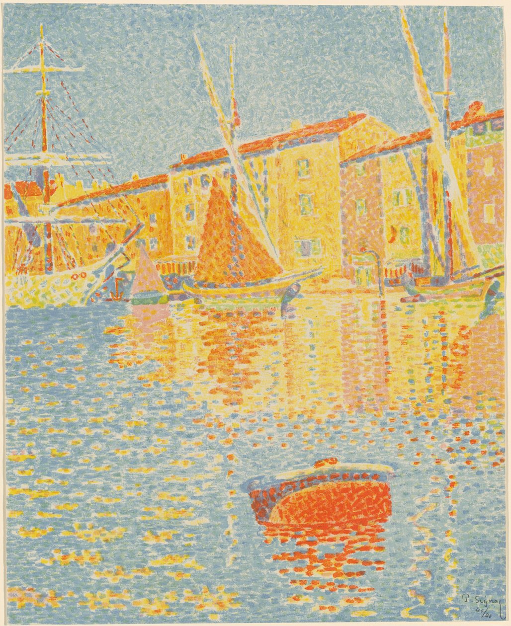A bója alkotó: Paul Signac