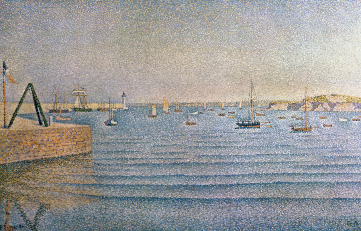 A portrieux-i kikötő, 1888 alkotó: Paul Signac