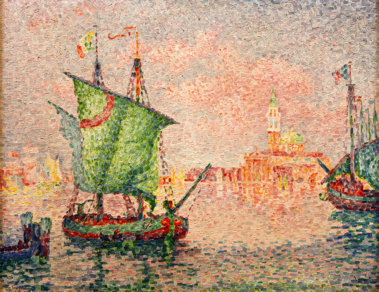 Velence, a rózsaszín felhő alkotó: Paul Signac