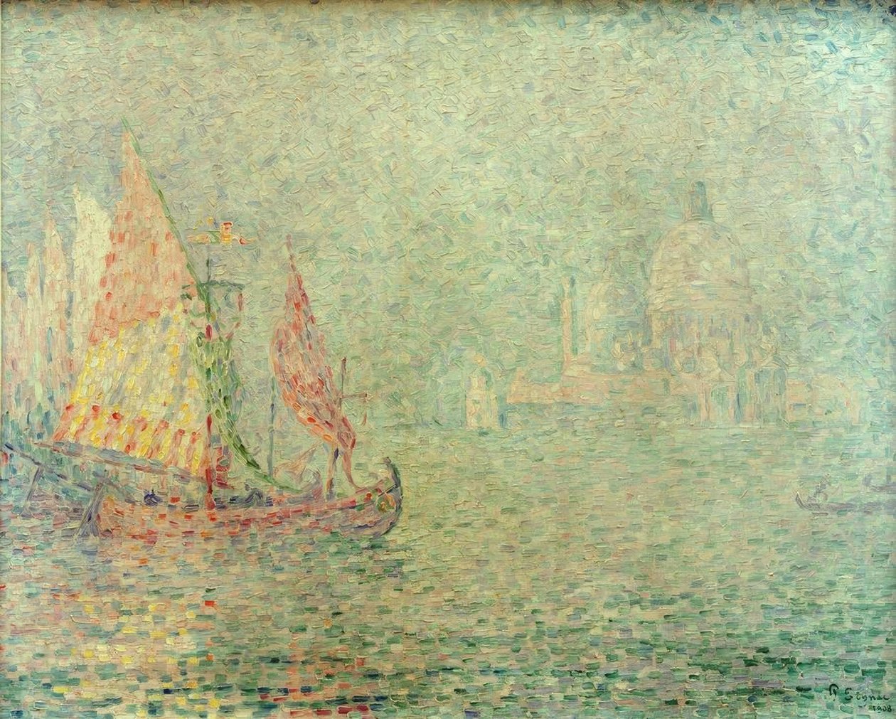 Velence, köd alkotó: Paul Signac