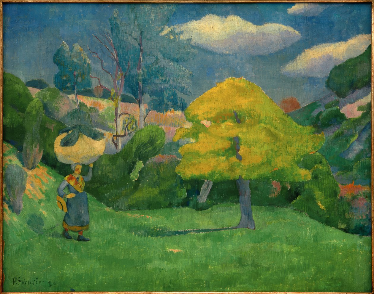 Breton lemegy a mosóházba alkotó: Paul Sérusier