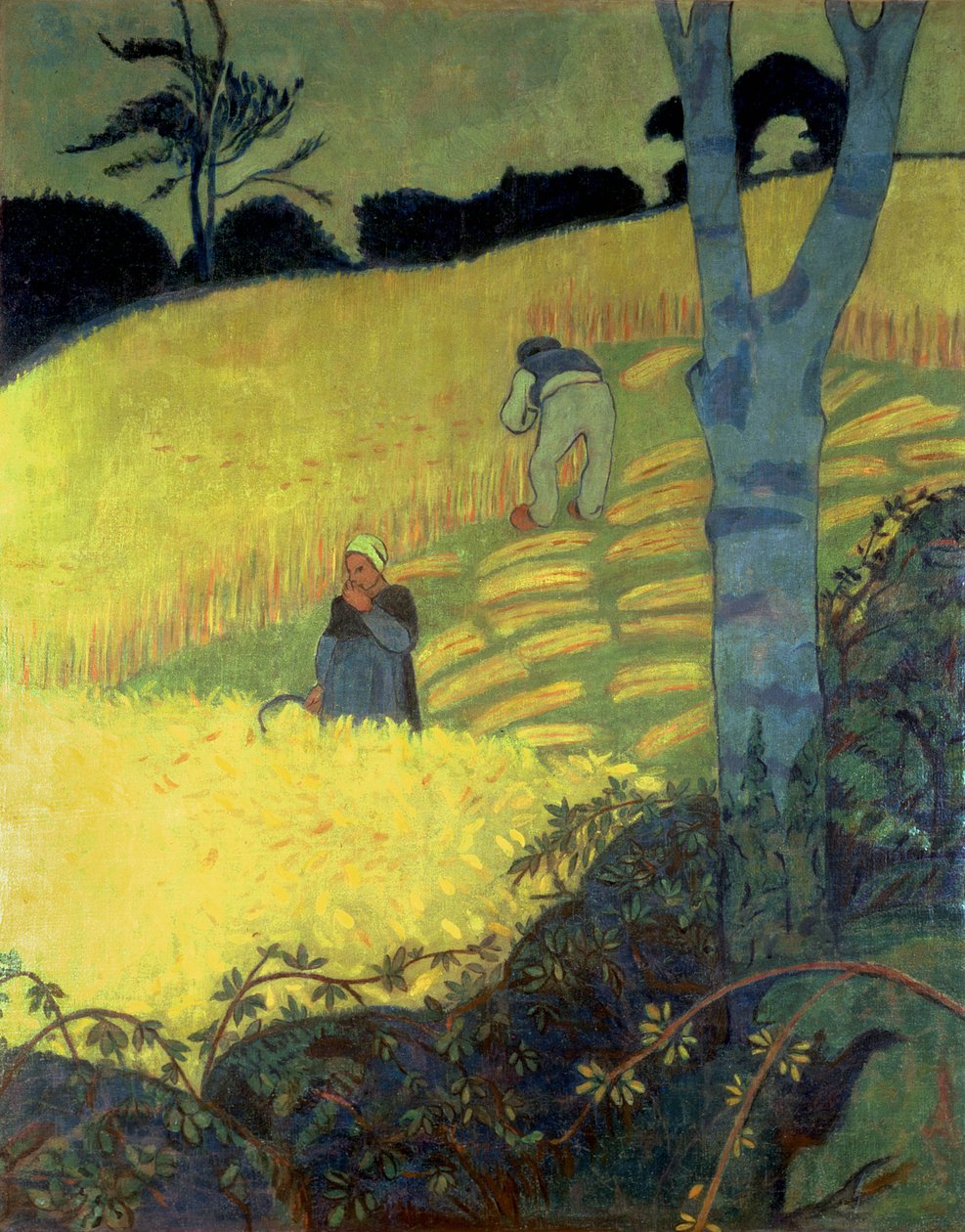 Szüreti jelenet alkotó: Paul Sérusier
