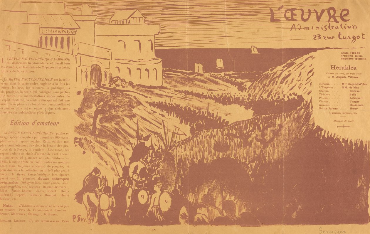 Heraklea alkotó: Paul Sérusier