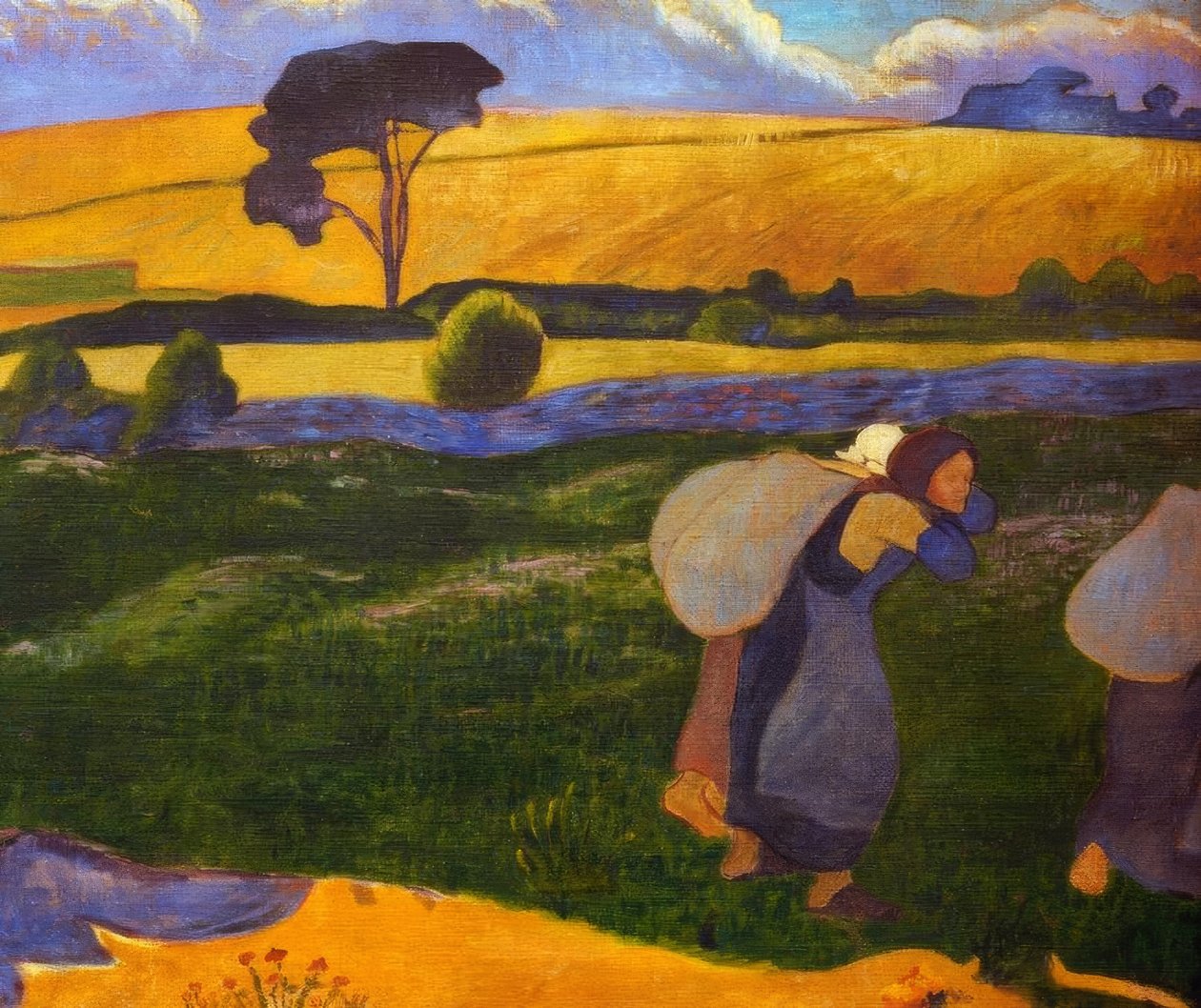A mosónők Bellangenet-ben alkotó: Paul Sérusier