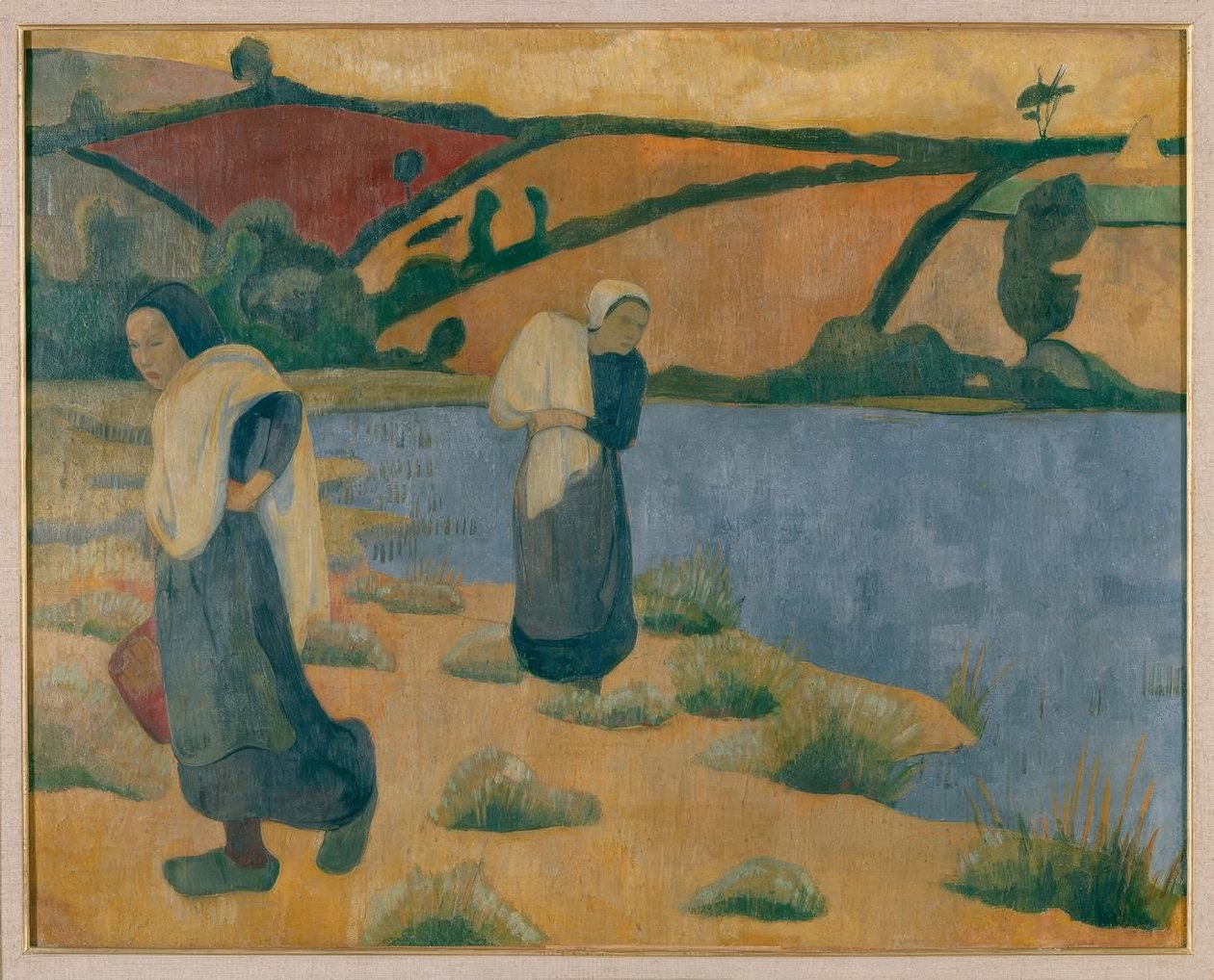 Laveuses Laïtában, Le Pouldu közelében alkotó: Paul Sérusier
