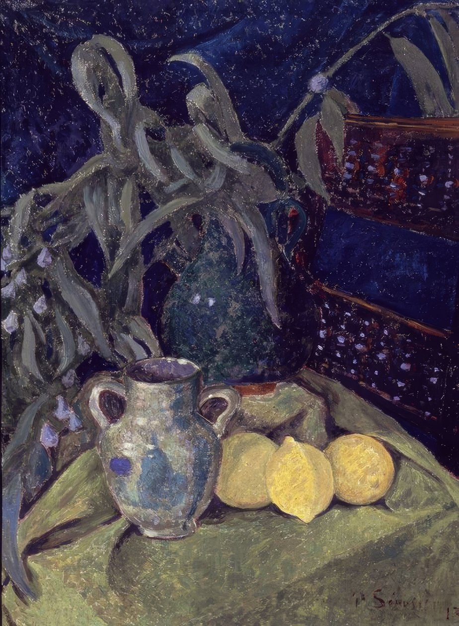 SZIMFÓNIA ZÖLDBEN - XIX. SZÁZAD - OLAJ / VÁSZON - 81 X 60 CM alkotó: Paul Sérusier