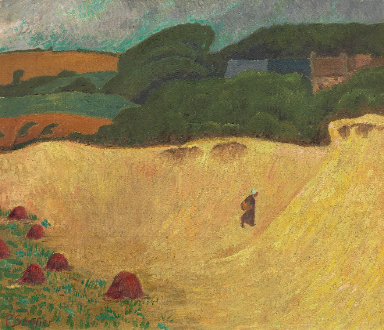 Les Grands Sables strandja Le Poulduban, 1890. alkotó: Paul Sérusier