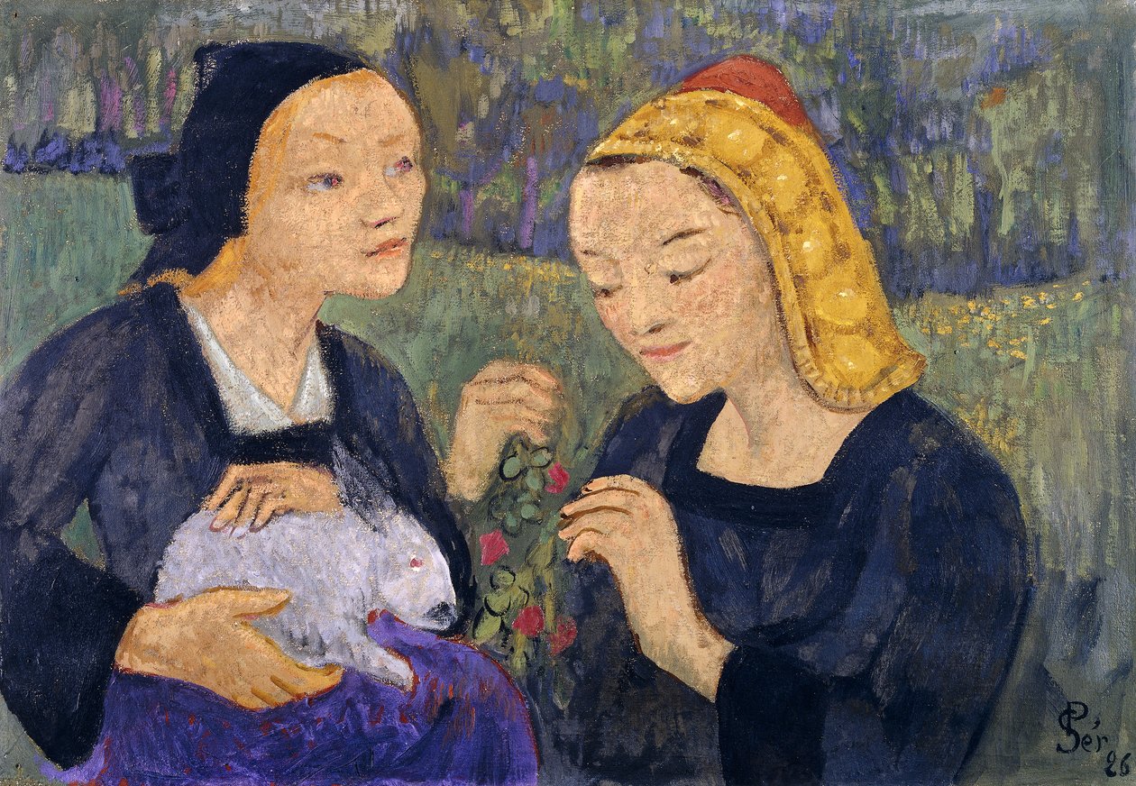 A díjak; Les Fees, 1926 alkotó: Paul Sérusier