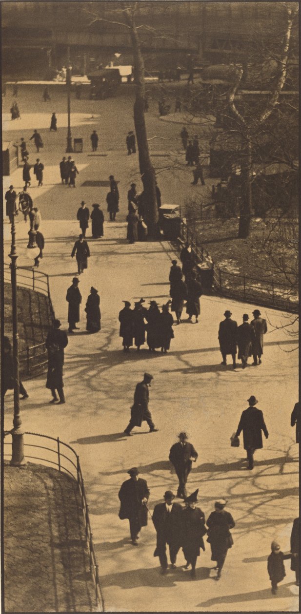 City Hall Park, New York alkotó: Paul Strand