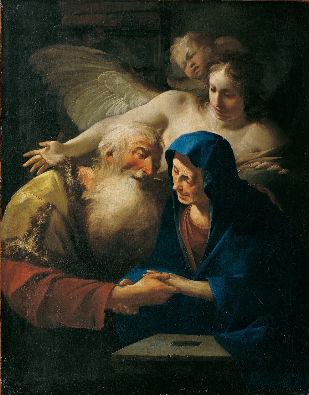 Joachim és Anna alkotó: Paul Troger