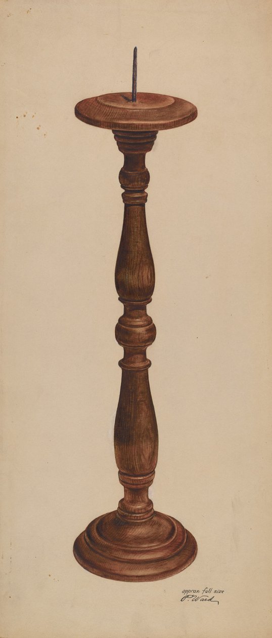 Gyertyatartó alkotó: Paul Ward