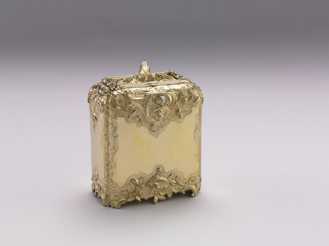 Tea Caddy, 1741-1742 alkotó: Paul de Lamerie