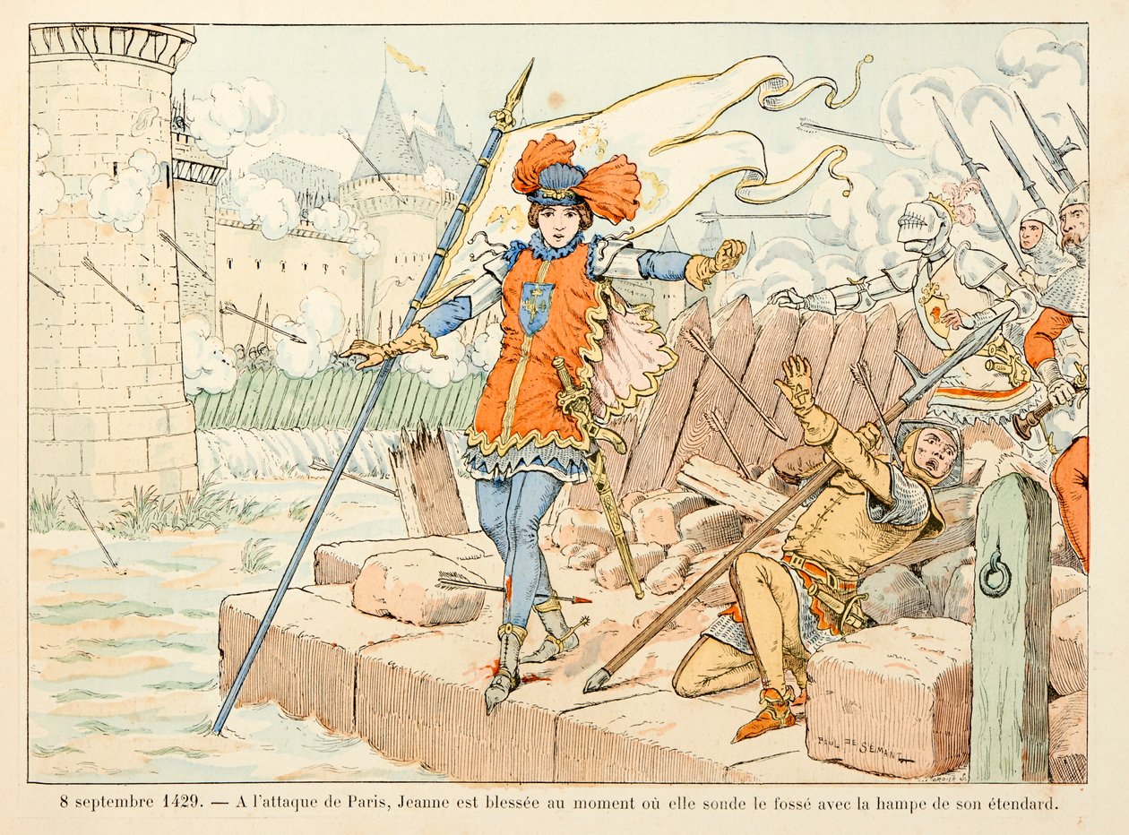Illusztráció Theodore Cahu „” Jeanne d