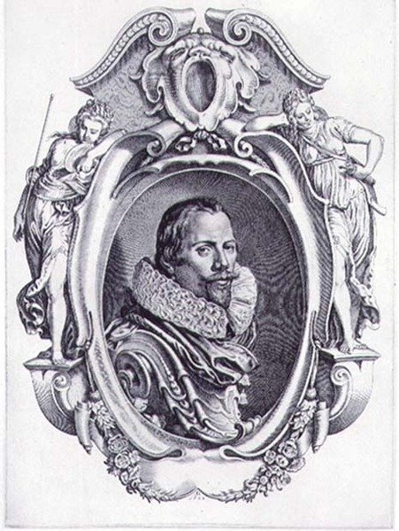 Önarckép, metszett Simon de Passe (1595-1647) 1622 (metszet) alkotó: Paul van (after) Somer