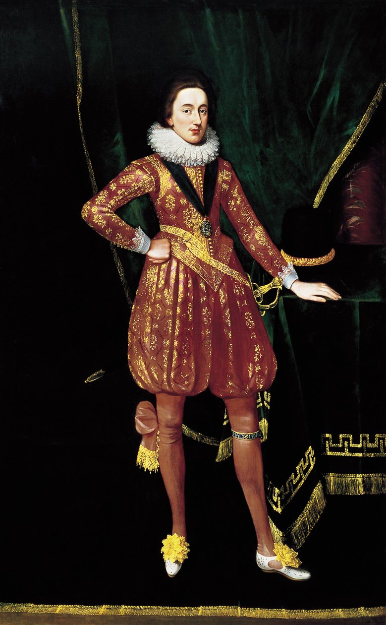 I. Károly walesi hercegként, Kr. e. 1617 alkotó: Paul van Somer