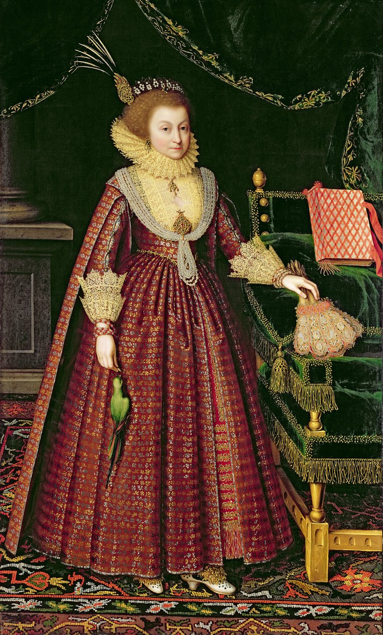 Egy hölgy portréja, esetleg Elizabeth, Kellie grófnője, 1619-20 körül (olaj, vászon) alkotó: Paul van Somer