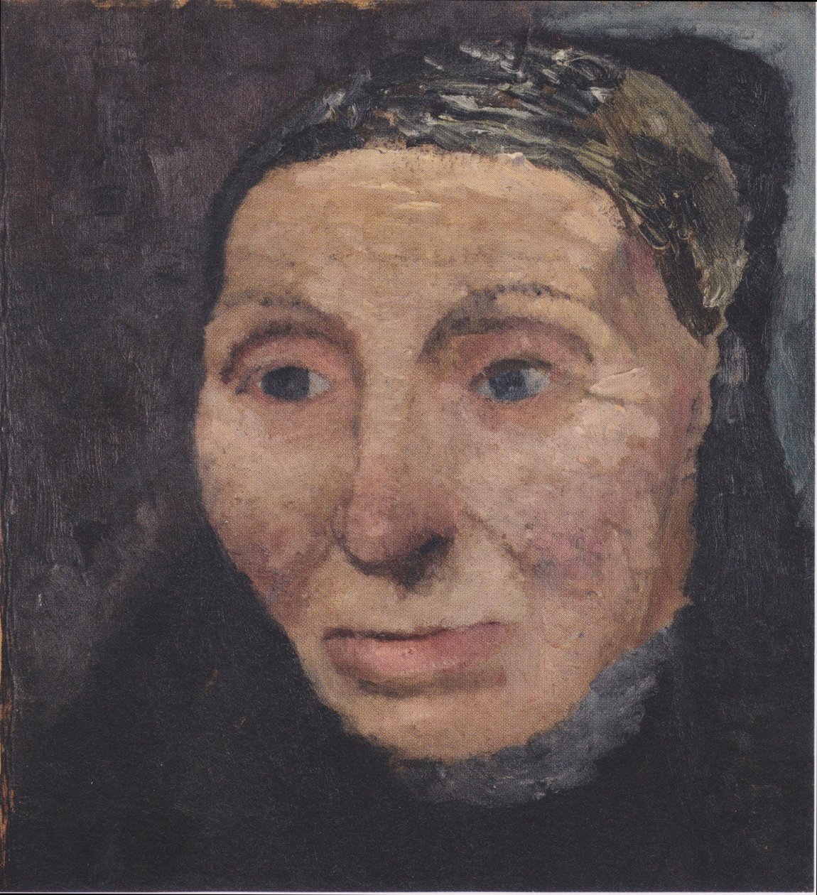 Egy parasztasszony feje alkotó: Paula Modersohn Becker