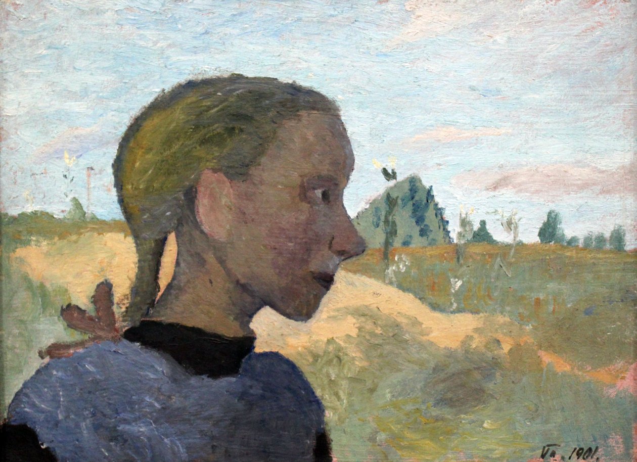 Egy lány portréja alkotó: Paula Modersohn Becker