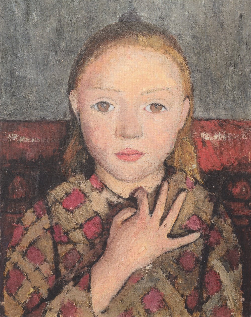 Egy lány portréja alkotó: Paula Modersohn Becker