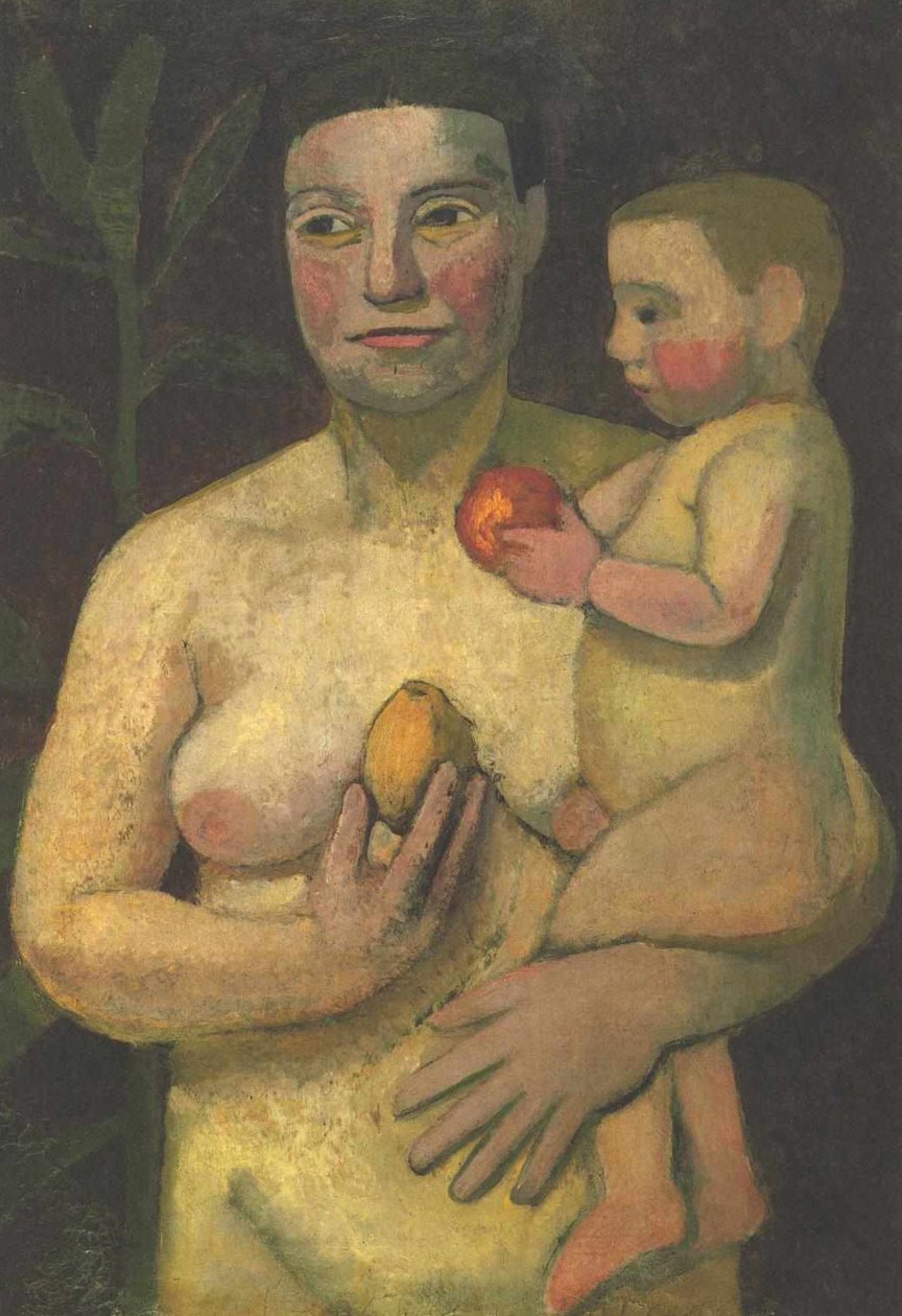 anya és gyermek alkotó: Paula Modersohn Becker