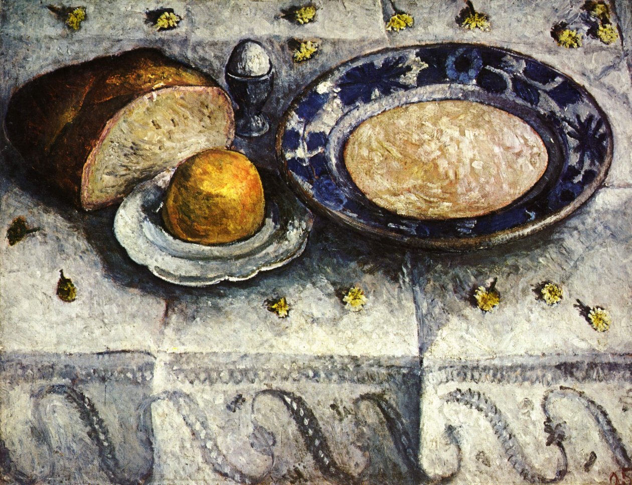 Csendélet tejszínnel alkotó: Paula Modersohn Becker