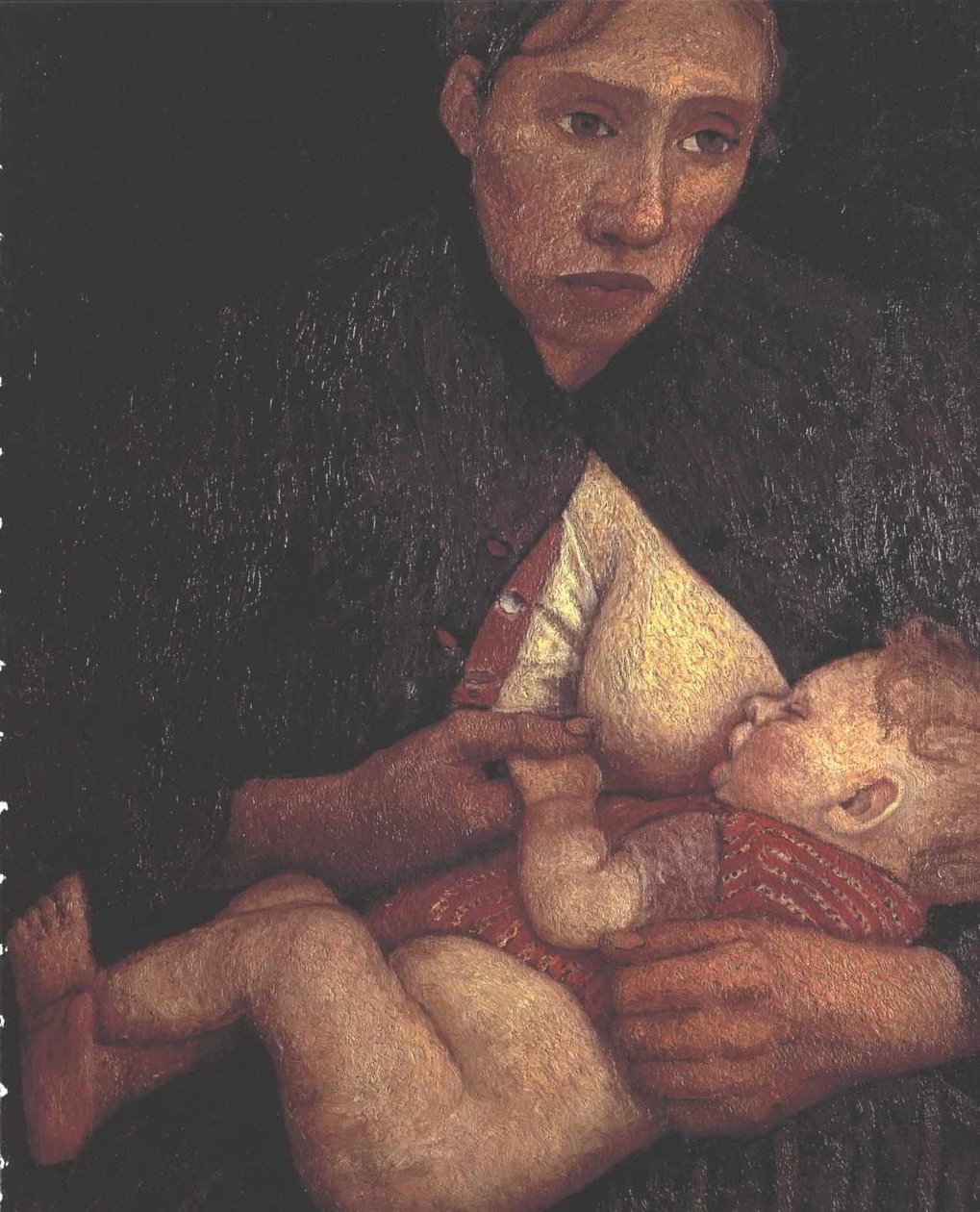 Ápoló anya alkotó: Paula Modersohn Becker