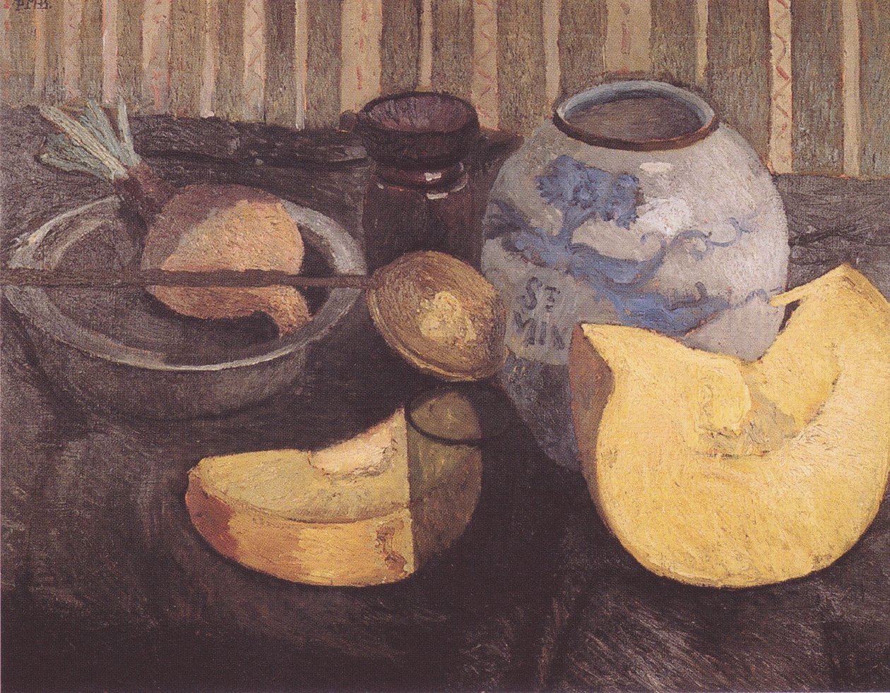 Csendélet tökkel alkotó: Paula Modersohn Becker