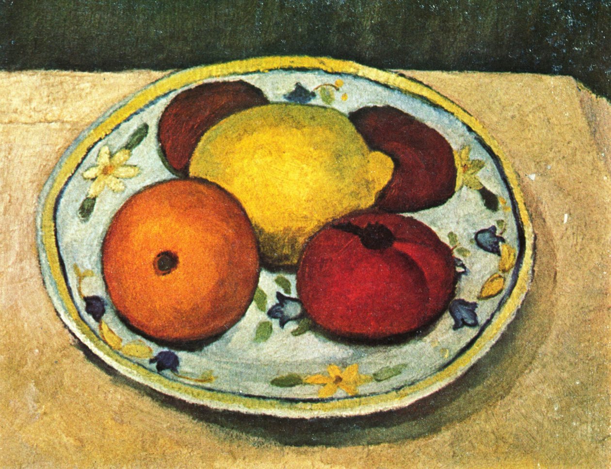 Csendélet citrommal, naranccsal és paradicsommal alkotó: Paula Modersohn Becker