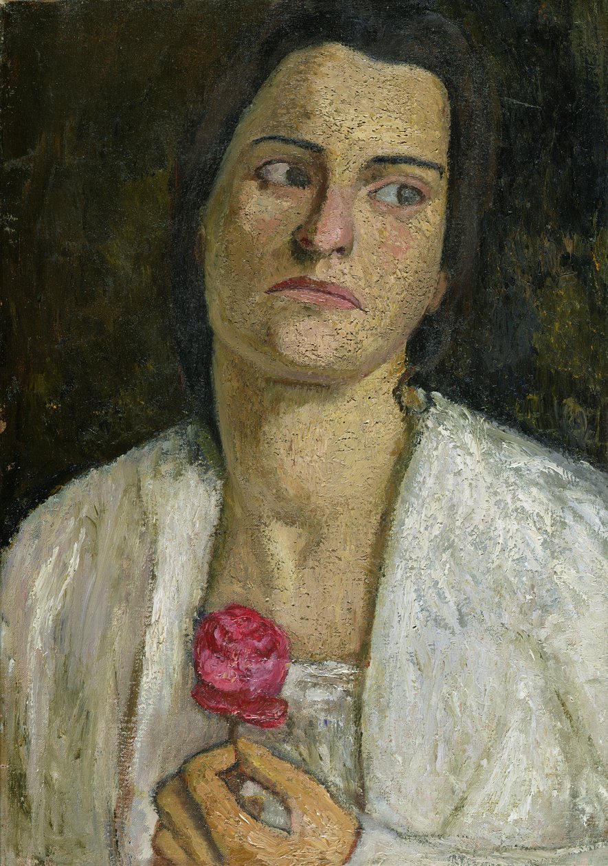 Clara Rilke-Westhoff szobrásznő (1878-1954) 1905 alkotó: Paula Modersohn Becker