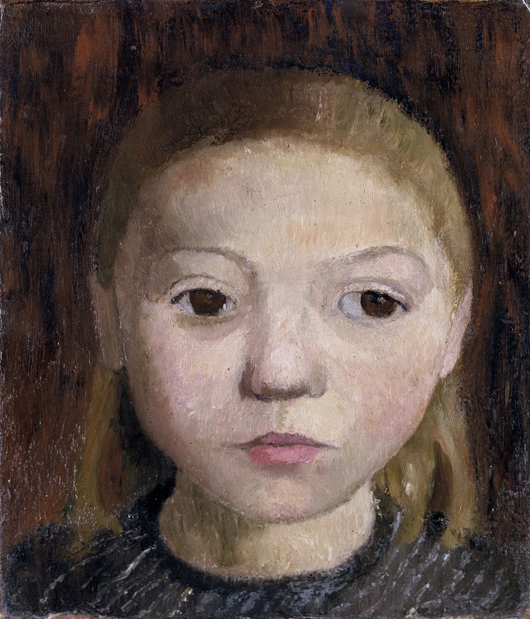Egy lány feje alkotó: Paula Modersohn-Becker