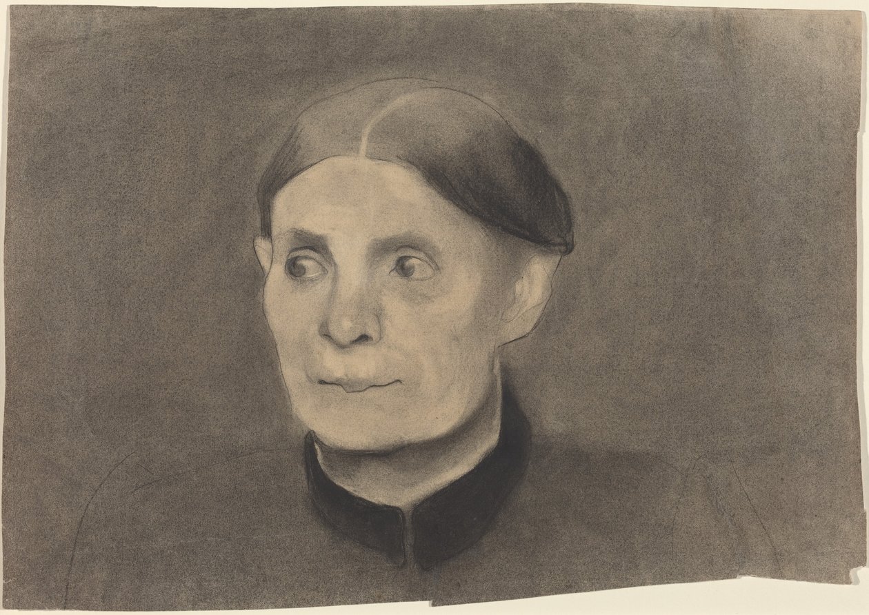 Női portré alkotó: Paula Modersohn-Becker