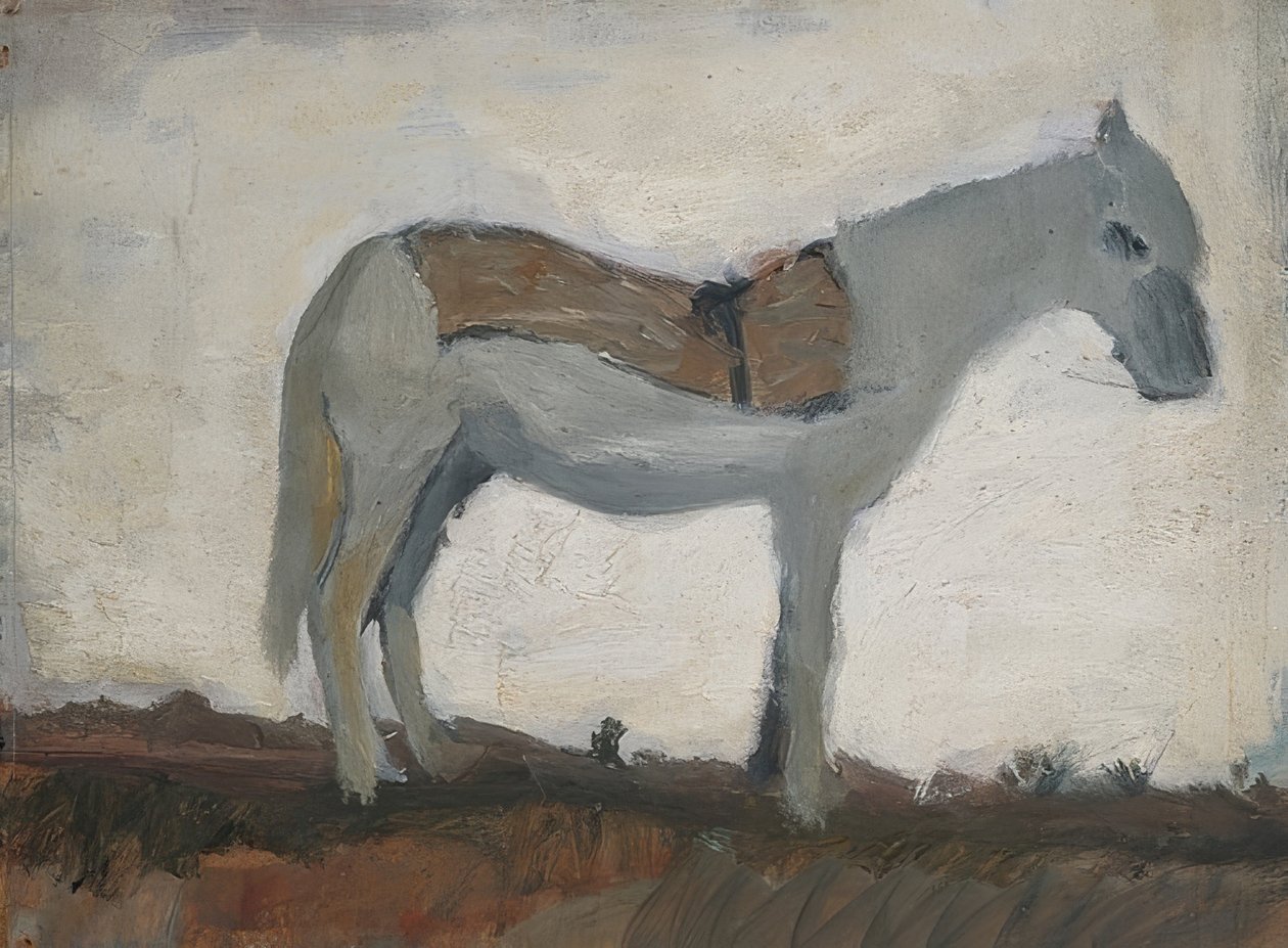 Szamár. 1902 körül alkotó: Paula Modersohn Becker