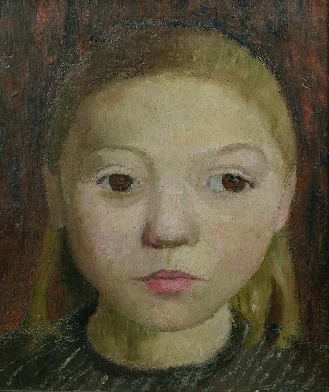Egy lány feje alkotó: Paula Modersohn Becker