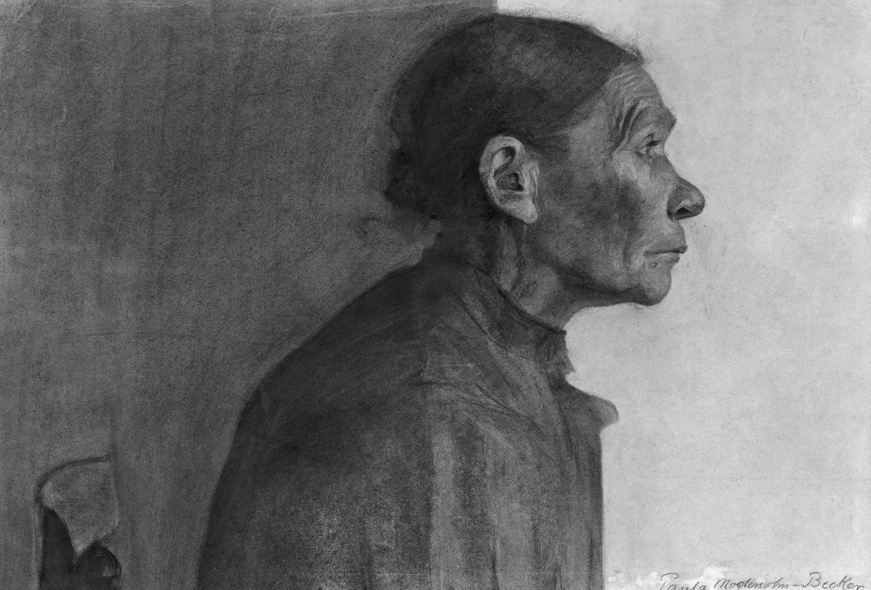 Parasztasszony portréja, 1898-99 alkotó: Paula Modersohn Becker