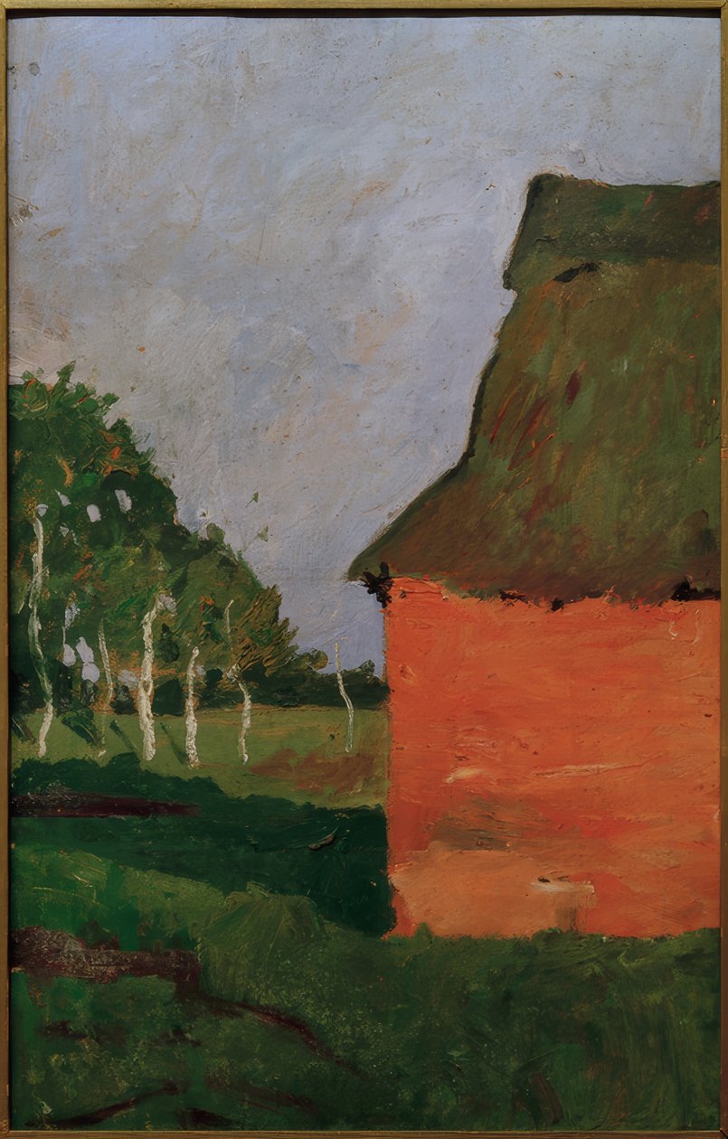 piros ház alkotó: Paula Modersohn Becker