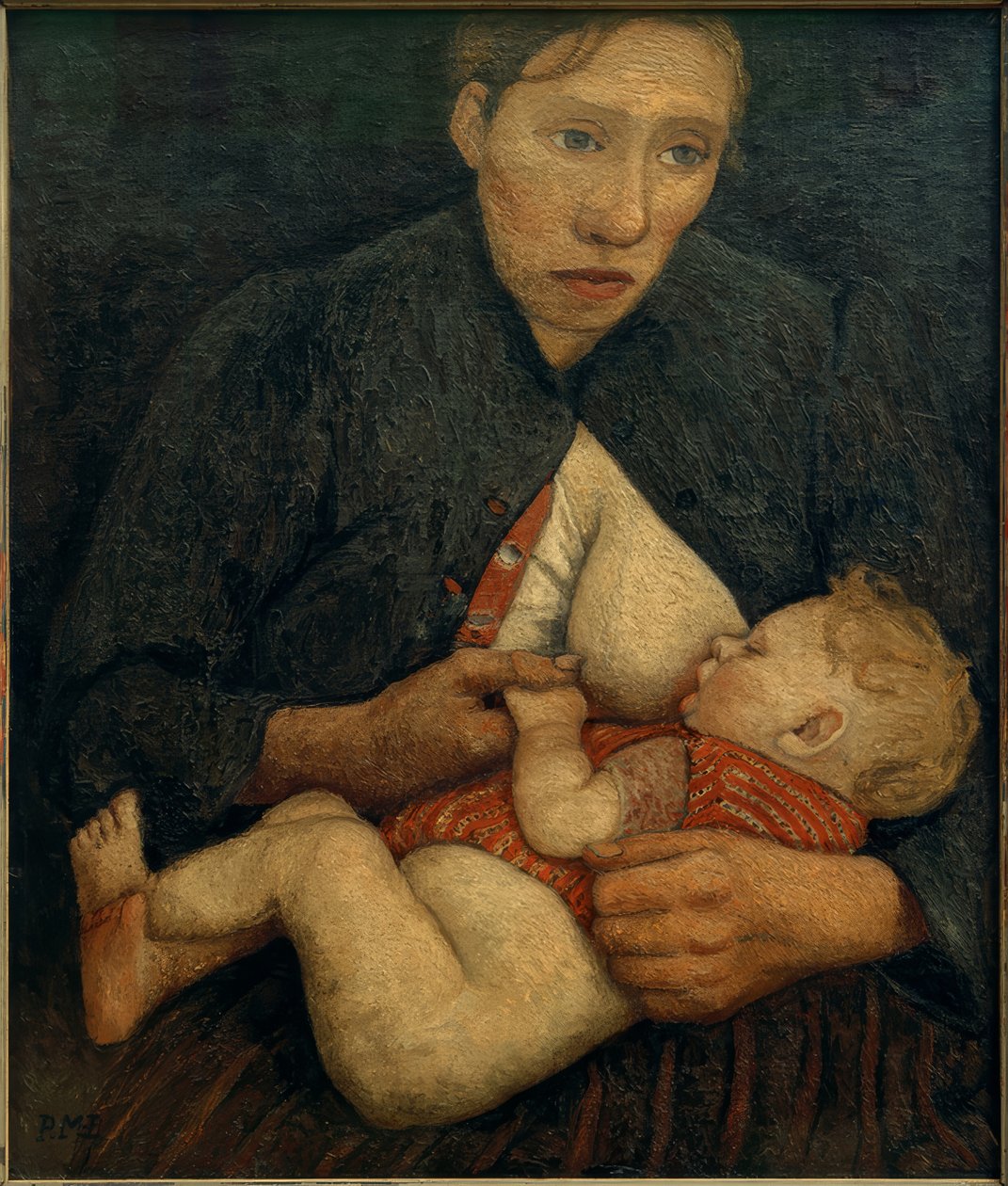 Szoptató anya alkotó: Paula Modersohn Becker