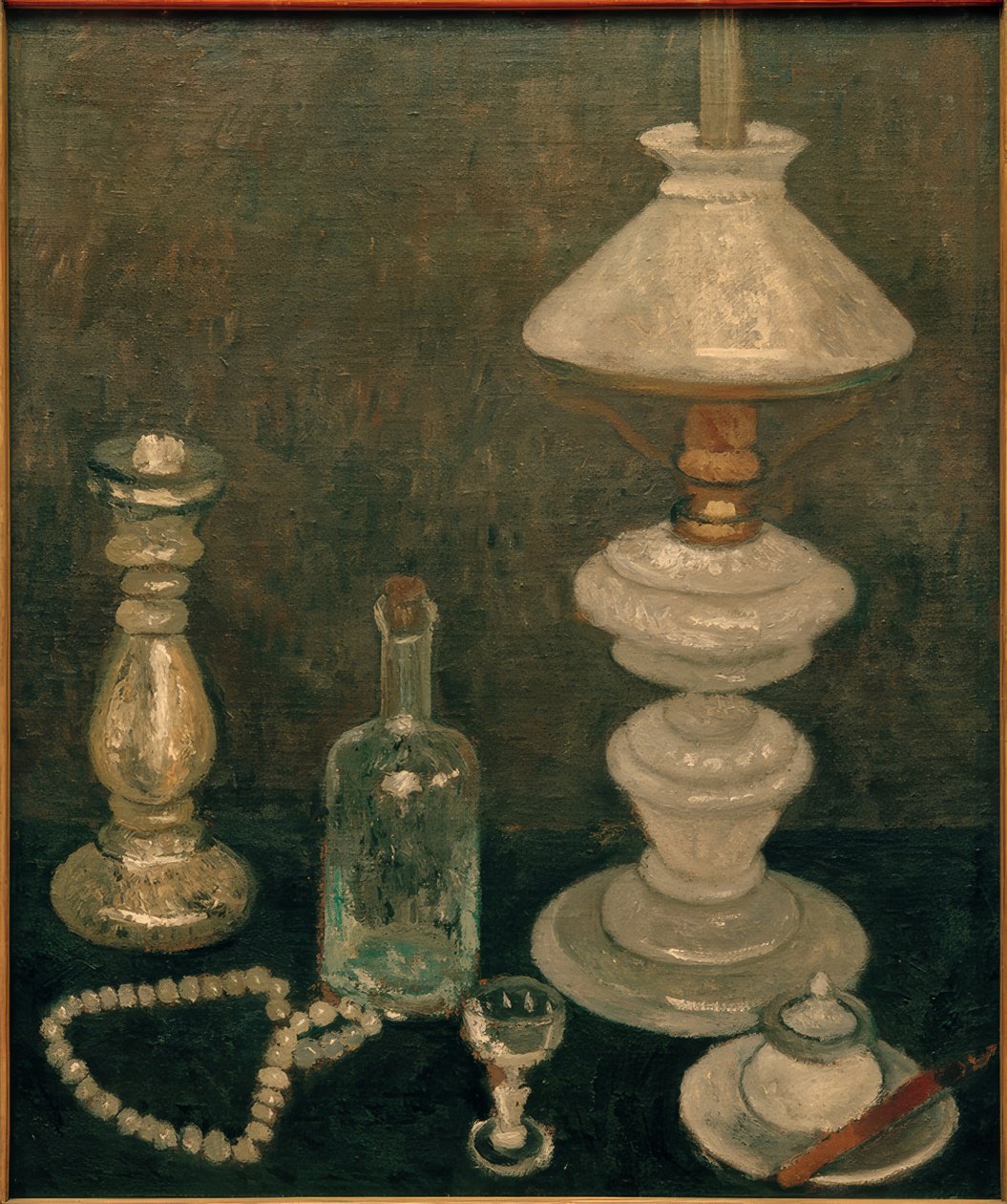 Csendélet üveglámpával alkotó: Paula Modersohn Becker