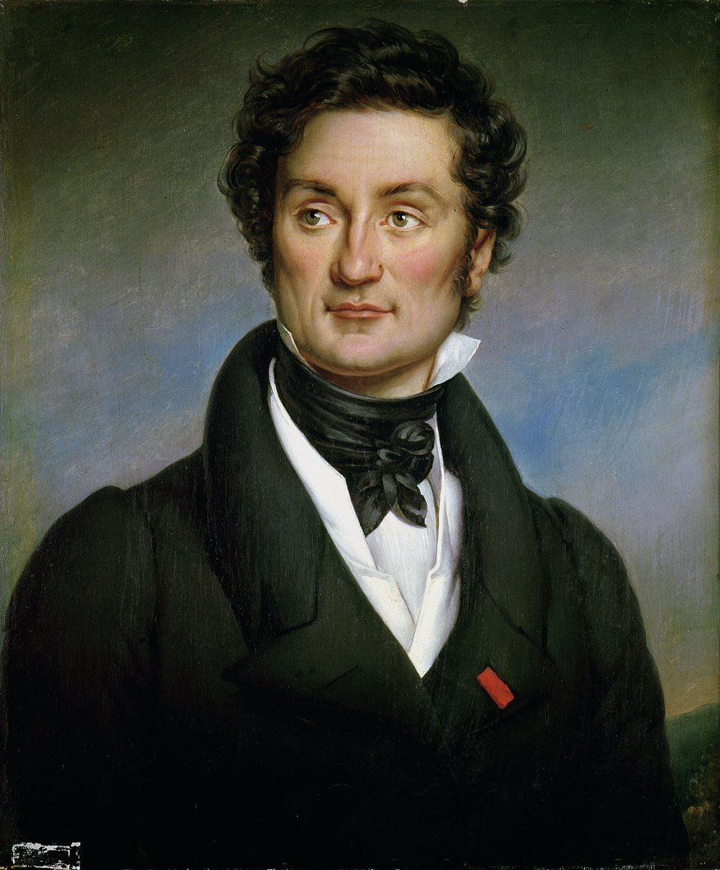 Charles Nodier (1780-1844) portréja 1824 alkotó: Paulin Jean Baptiste Guerin