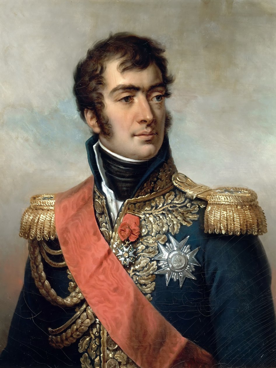 Auguste Frédéric Louis Viesse de Marmont, Raguza első hercege 1774-1852 alkotó: Paulin Guérin
