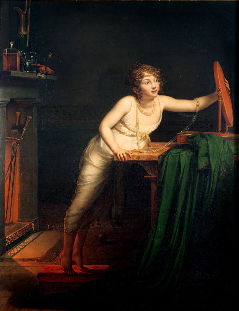A kacérkodás első érzéke, 1804 alkotó: Pauline Auzou