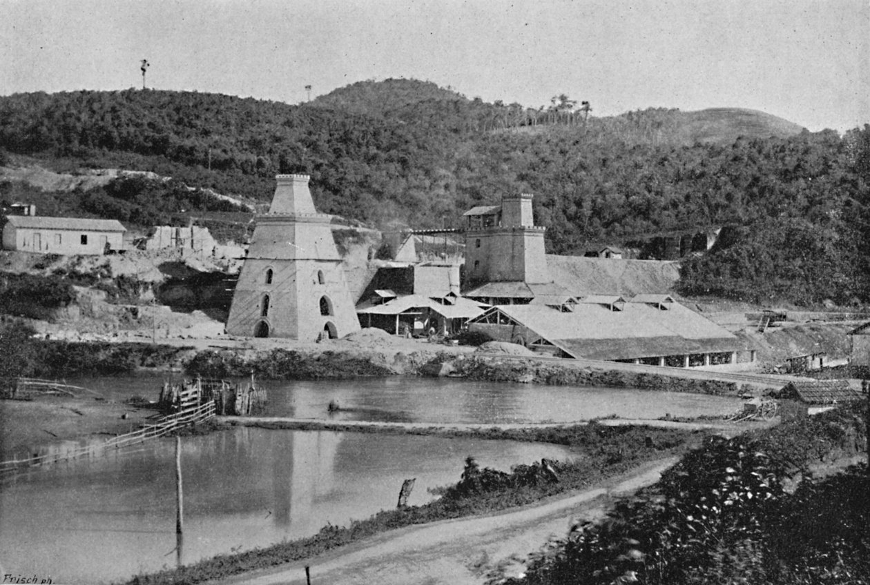 Calieras kemencéi, Mészkemencék, 1895 alkotó: Paulo Kowalsky