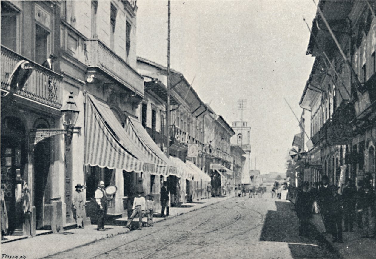 Rua Direita, 1895 alkotó: Paulo Kowalsky