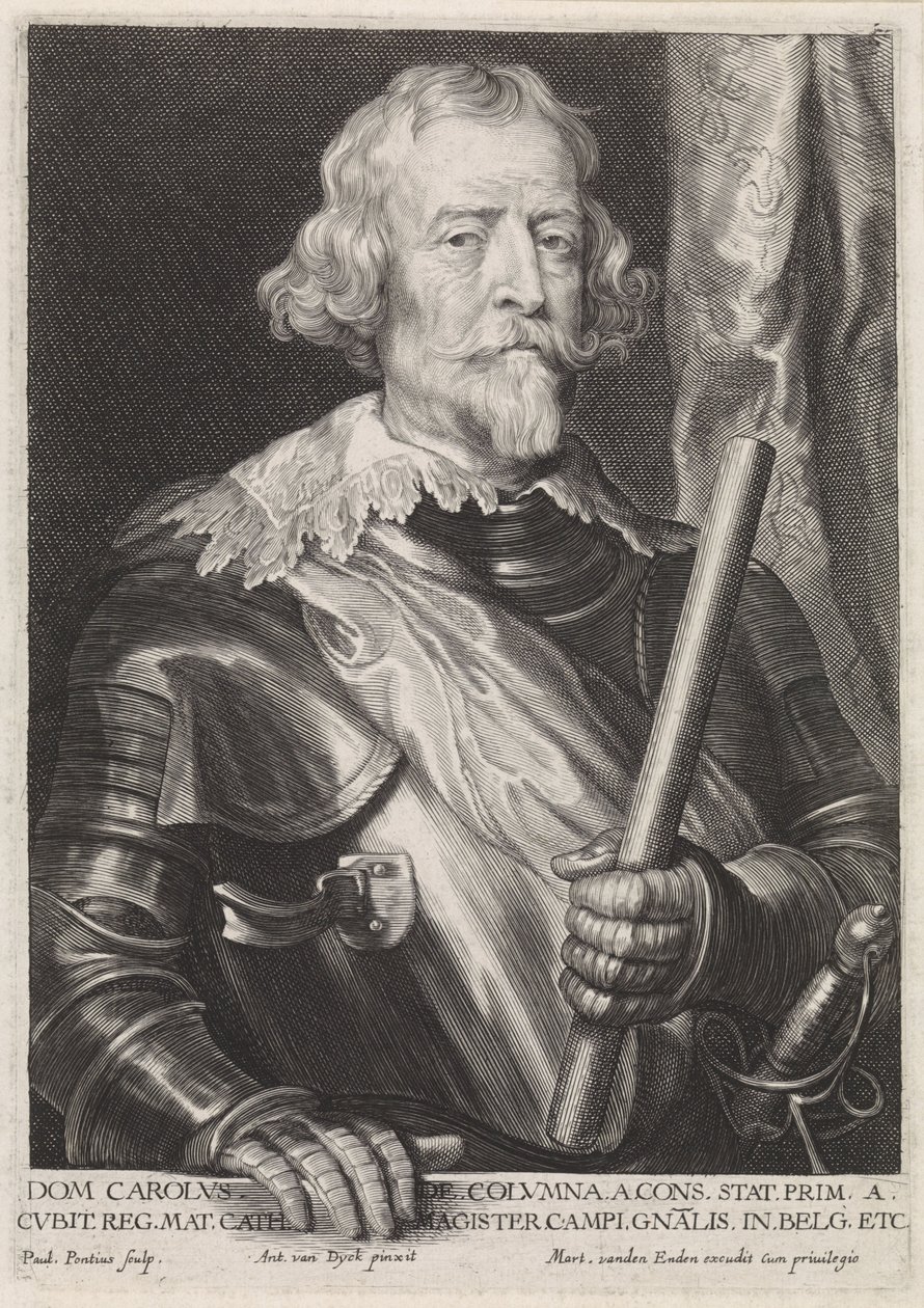 Carlos Coloma portréja alkotó: Paulus Pontius