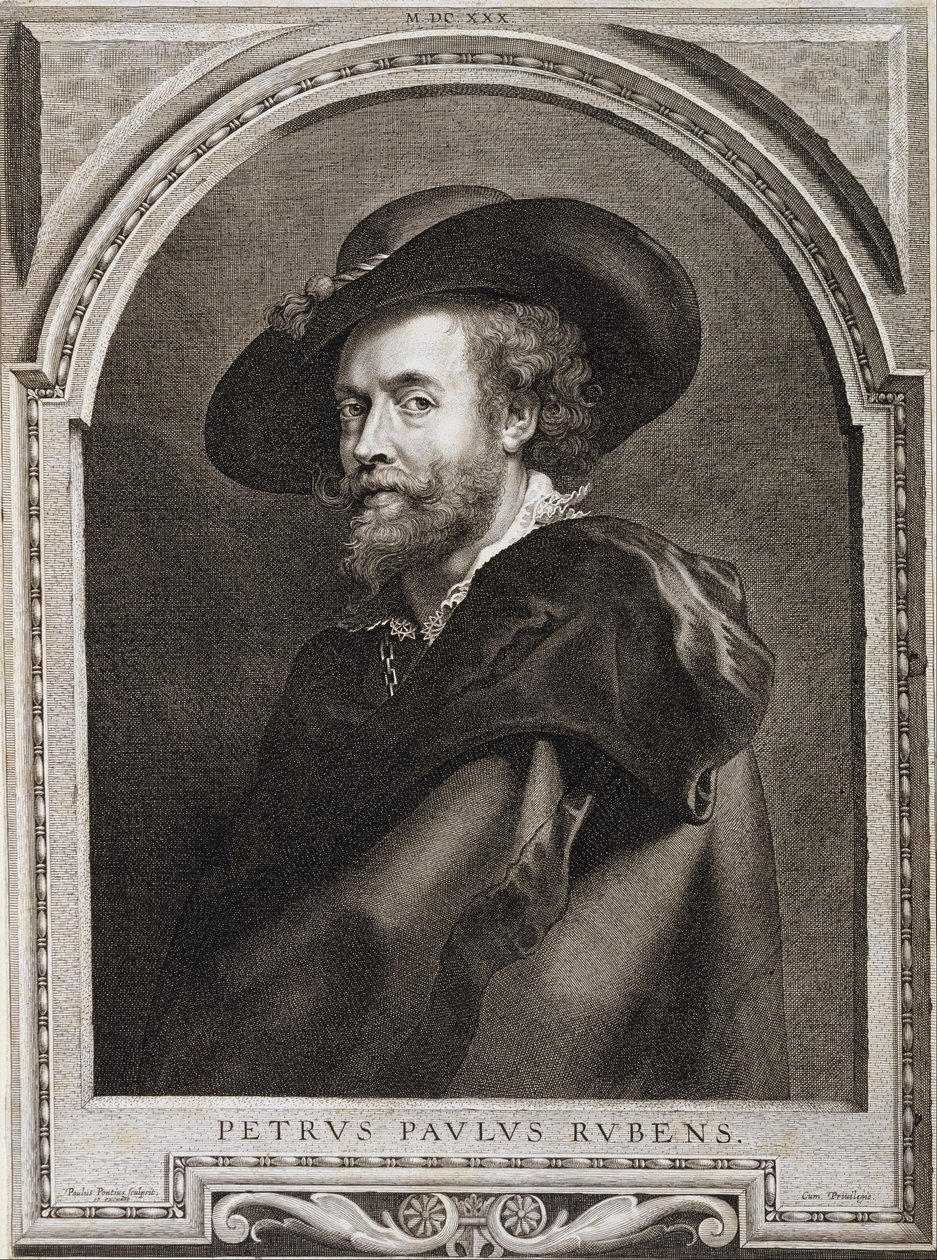 Peter Paul Rubens arcképe alkotó: Paulus Pontius